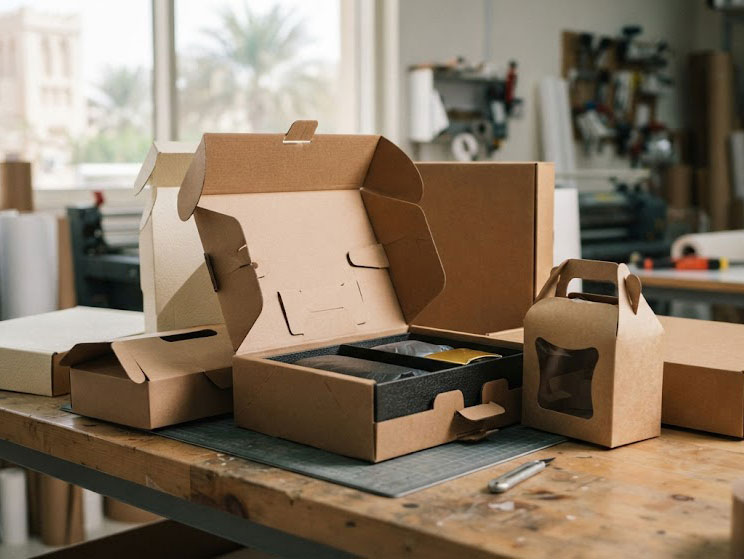 Premium Die-Cut Boxes in Sharjah