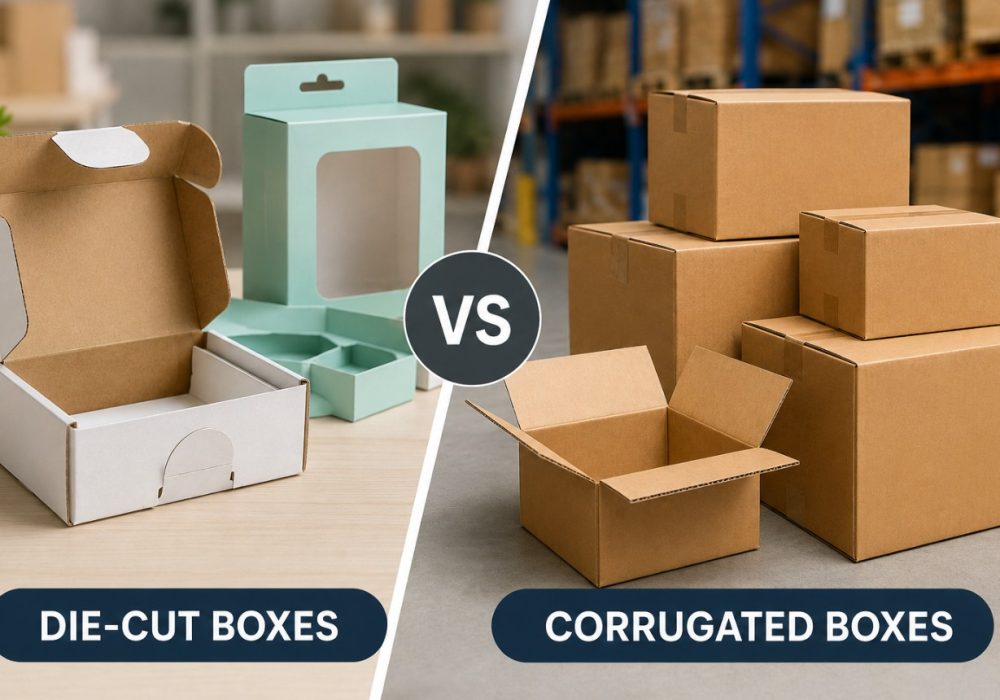 Die-Cut Boxes vs Corrugated Boxes