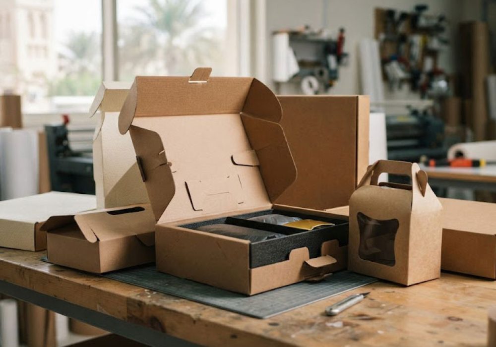 Premium Die-Cut Boxes in Sharjah